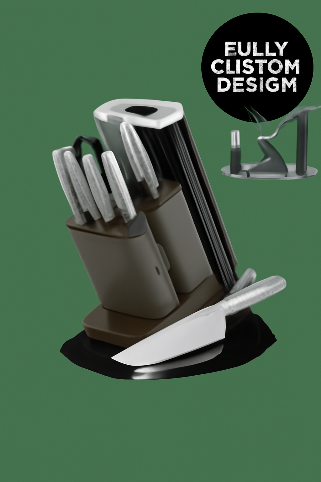 11-Piece Kitchen Knife Set