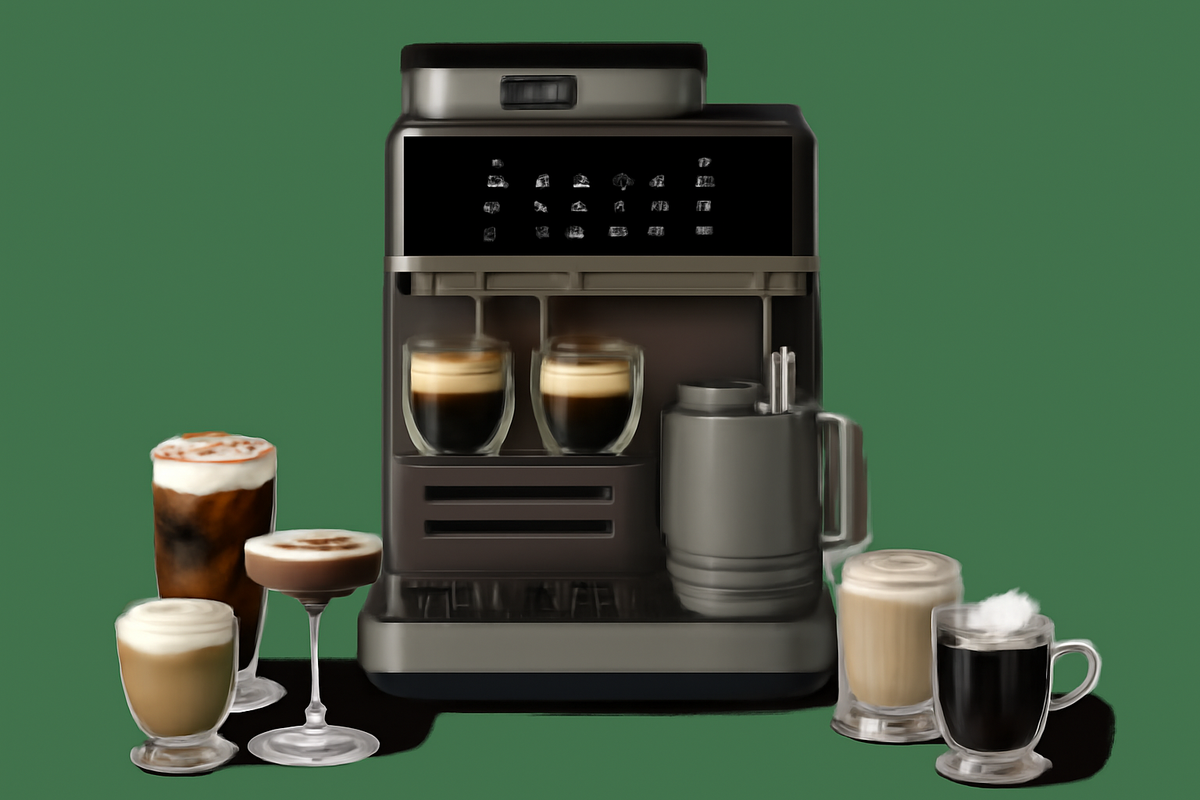 Fully Automatic Espresso Machine Green